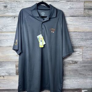 NWT St. Thomas More Private School Dry Fit Golf Shirt XL 💗